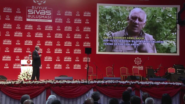 Erdoğan: 'Türkiye'yi biz bunlara böldürtmeyeceğiz' - İSTANBUL