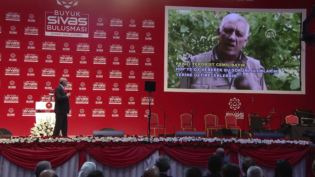 Erdoğan: 'Türkiye'yi biz bunlara böldürtmeyeceğiz' - İSTANBUL