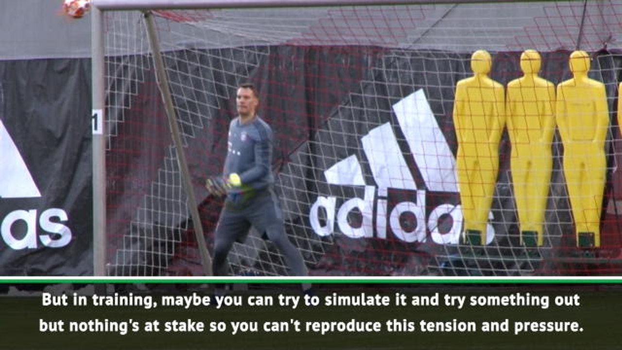 Neuer making no special preparations for penalties