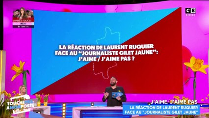 Laurent Ruquier importuné par le "Journaliste Gilet jaune" : les réactions des chroniqueurs
