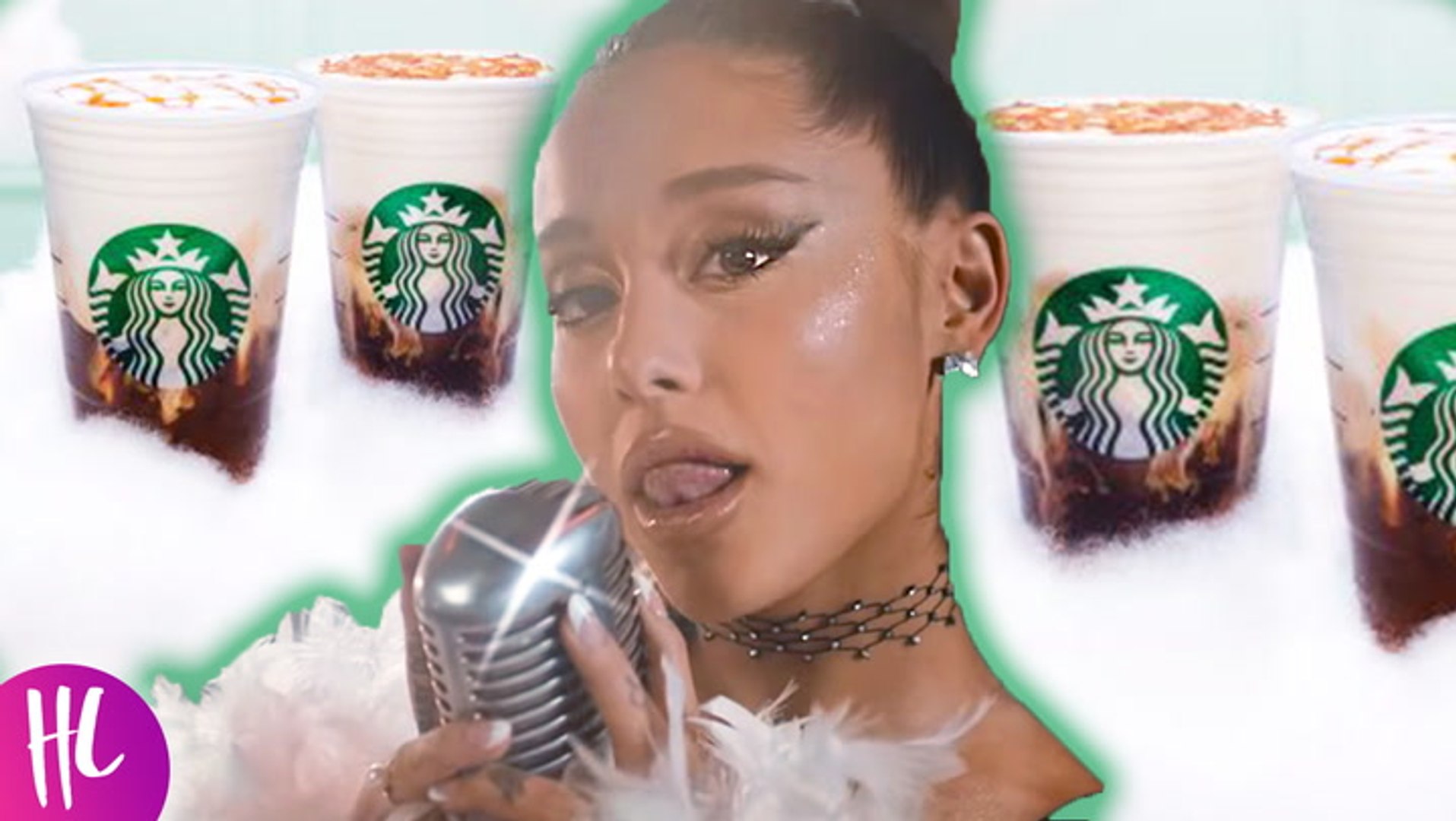 Ariana Grande Fans Slam Her Cloud Macchiato Starbucks Drink Hollywoodlife