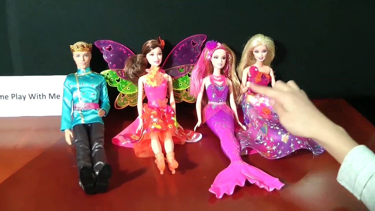 Barbie et la Porte Secrète de la Princesse Alexa Nori Romy Prince Kieran jouets poupées présentation