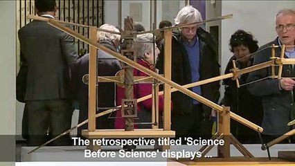 Rome exhibiton celebrates Da Vinci