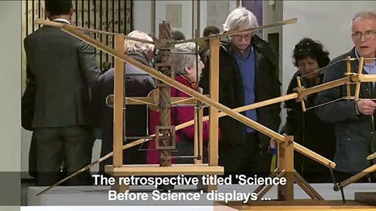 Rome exhibiton celebrates Da Vinci