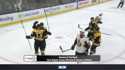 Chris Wagner Scores 11th Goal of Season In Win Over Senators