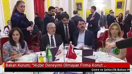 Bakan Kurum: "Hiçbir Deneyimi Olmayan Firma Konut Yapmasın"- Nice