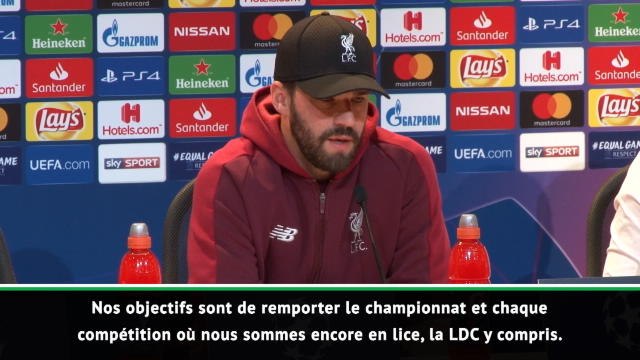 8es - Premier League ou C1 ? Alisson veut remporter les deux
