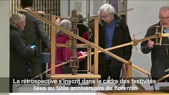 Rome présente une grande exposition sur Léonard le scientifique