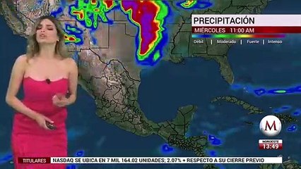 El clima para mañana 13 de marzo, con Pamela Longoria