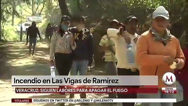 Incendio forestal en Veracruz consume 500 hectareas