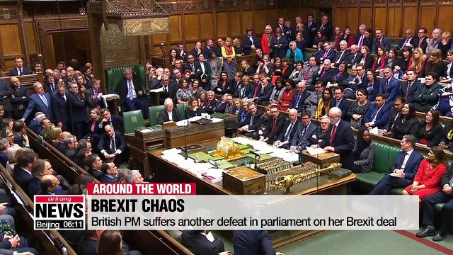 British PM suffers another defeat in parliament