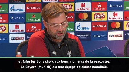 8es - Klopp : "Le Bayern est une équipe de classe mondiale qui va dominer"