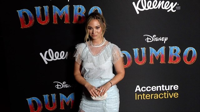 Alisha Marie Dumbo World Premiere Red Carpet