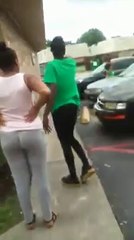 Couple fight turns in full blown neighbourhood brawl
