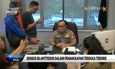 2 Terduga Teroris di Lampung & Kalbar Terindikasi Akan Kacaukan Pemilu