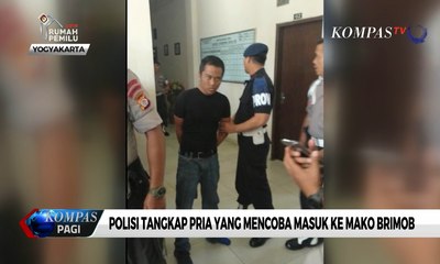 Polisi Tangkap Pria yang Coba Masuk ke Mako Brimob DIY, Puluhan Peluru Diamankan