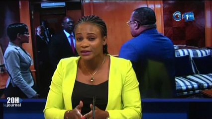 RTG - Audience du Premier Ministre avec le gouverneur de la BEAC