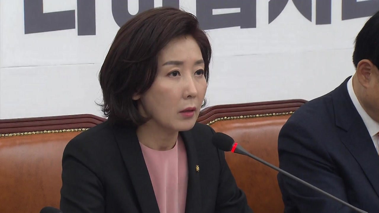 나경원 "국가원수모독죄?...좌파 독재 스스로 인정" / YTN