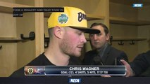 Chris Wagner Explains What Went Wrong In Bruins' Loss To Blue Jackets