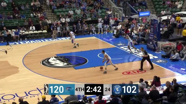 Donte Ingram (15 points) Highlights vs. Oklahoma City Blue