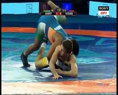 PWL 3 Day 1_ Mumbai Maharathi's Yatsenko Andrey vs Delhi Sultans' Sandeep Tomar