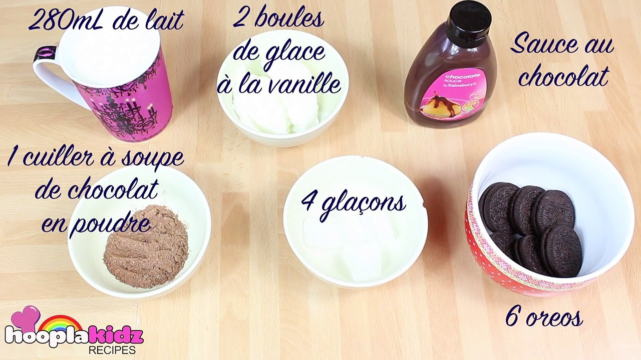 Comment faire Smoothie aux oréos | Oreo Smoothie Recipe | Recette facile et rapide | DIY Recipe