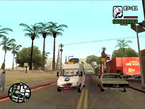 Sprinter rede globo GTA SA