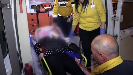 Evine gitmek isteyince hastanelik oldu - ADANA