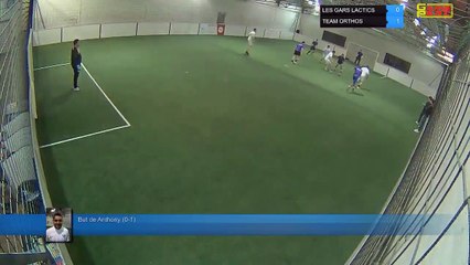 But de Anthony (0-1) - LES GARS LACTICS Vs TEAM ORTHOS  - 12/03/19 19:00 - LIGUE 2