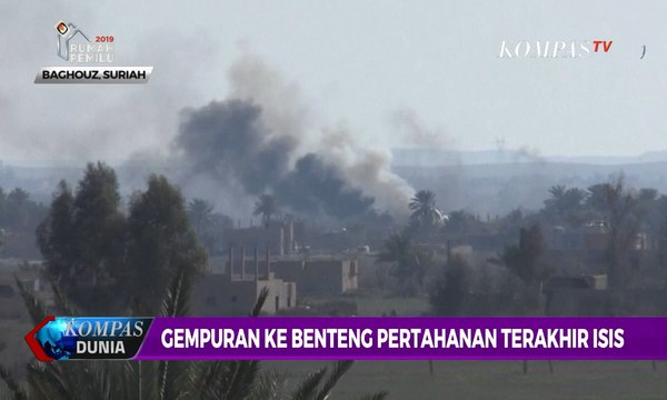 Suriah Serang Benteng Pertahanan Terakhir ISIS