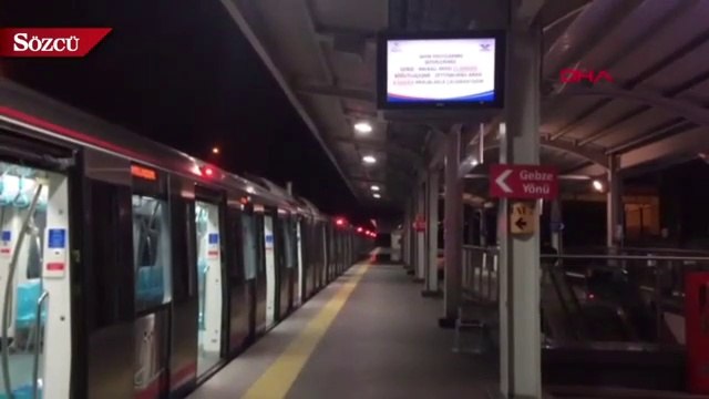 Gebze-Halkalı banliyö hattında ilk gün