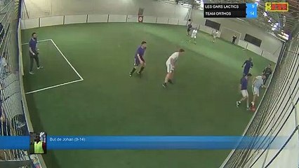 But de Johan (9-14) - LES GARS LACTICS Vs TEAM ORTHOS  - 12/03/19 19:00 - LIGUE 2