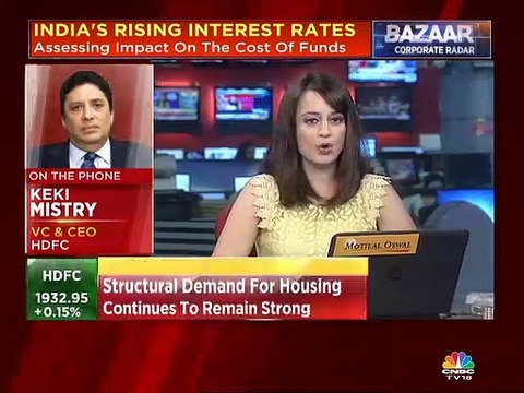Keki Mistry of HDFC on demand for housing sector