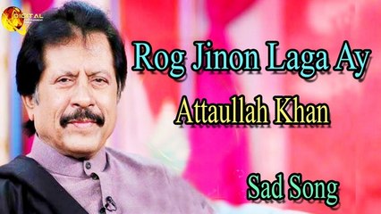 Rog Jinon Laga Ay - Remix - Audio-Visual - Superhit - Attaullah Khan Esakhelvi - YouTube