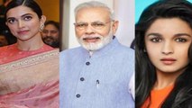Modi आखिर क्यों मांग रहे है Bollywood Stars Alia Bhatt और Deepika Padukone से मदद | वनइंडिया हिंदी