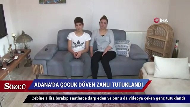 Boks makinesi yerine koyduğu çocuğu döven zanlı tutuklandı