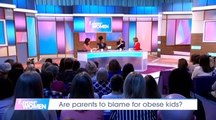 Kaye Adams & Jane Moore argue over obese children - Loose Women 8th March 2019