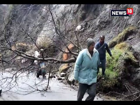 भारी बारिश-बर्फबारी से भूस्खलन के कारण कुल्लू में 26 सड़कें बंद