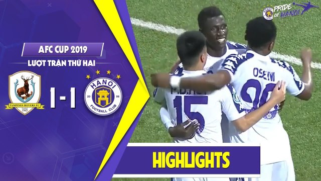 Hightlights | Tampines Rovers 1 - 1 Hà Nội | Trận hòa đáng tiếc trên đất khách ở AFC Cup | HANOI FC