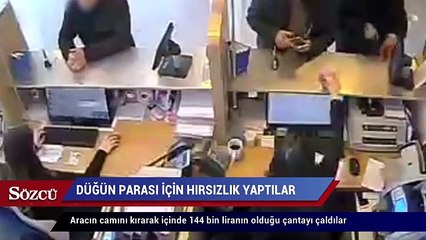 Скачать видео: Hırsızlığı düğün parası için yapmışlar