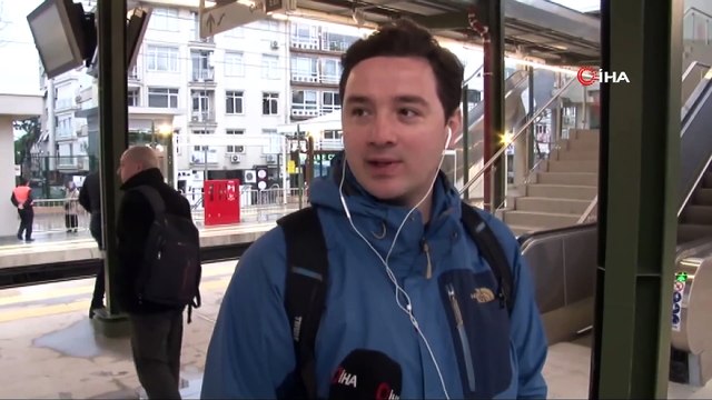 Gebze-Halkalı Banliyö Tren Hattı İlk Yolcularını Taşıdı