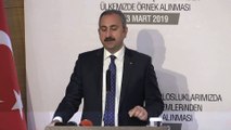 Adalet Bakanı Gül: 'Amacımız vatandaşımızın işini kolaylaştırmak' ANKARA