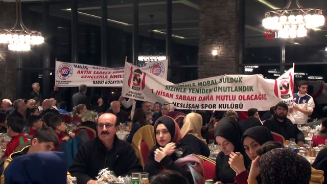 Fatih Belediye Başkan adayı Ergün Turan, amatör spor kulüpleriyle bir araya geldi