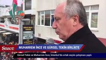 Muharrem İnce ve Gürsel Tekin birlikte seçim çalışmasına çıktı