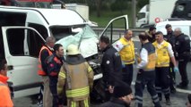 TEM’de Otoyolu Hadımköy Gişelerde Kaza 1 Ölü 2 Yaralı