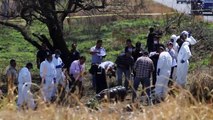 Hallan 19 bolsas con restos humanos en México