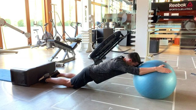 Ejercicios de iniciación para abdominales