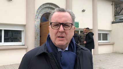 Après l’attentat de Christchurch, Richard Ferrand en visite dans une mosquée