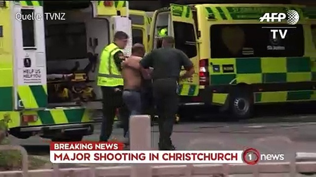 Dutzende Tote bei Anschlag auf Moscheen in Neuseeland
