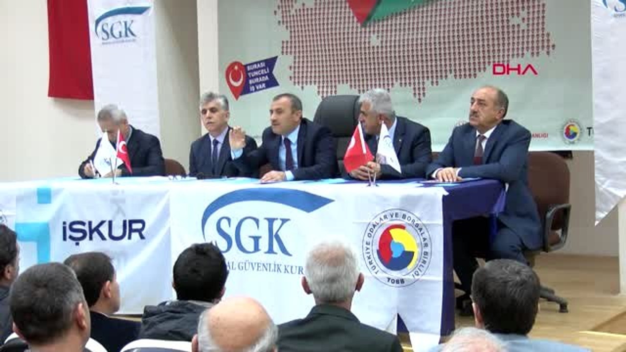 Tunceli Valisi Sonel İş Bulma Sorunumuz Yok